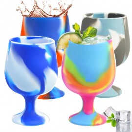 Silicone Wine Cup with Logo  Silicone Wine Cup with Logo