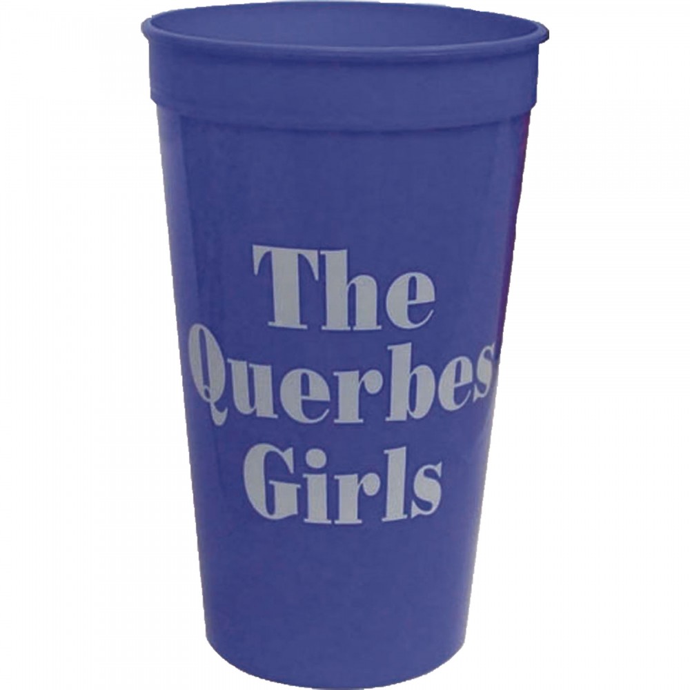32 Oz. Smooth Colored Stadium Cup (Petite Line) Custom Imprinted 32 Oz. Smooth Colored Stadium Cup (Petite Line) Custom Imprinted