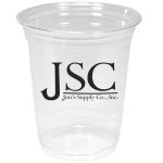 12 Oz. EasyLine Clear Plastic Plastic Cup (Petite Line) Logo Printed