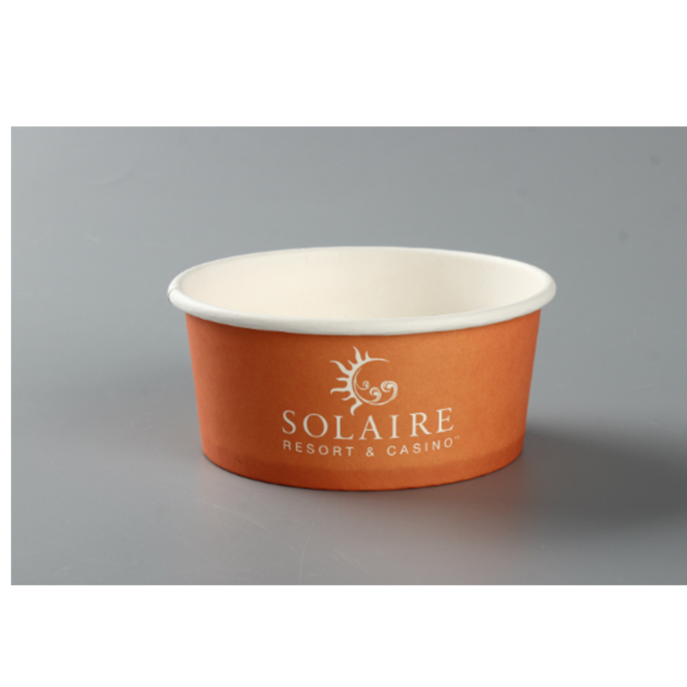 4 oz. Paper Dessert/Food Cup Logo Printed 4 oz. Paper Dessert/Food Cup Logo Printed