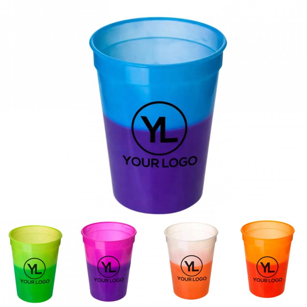 Personalized Color Changing Stadium Cups