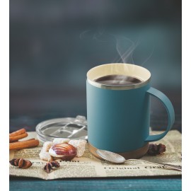 12 oz Asobu Ultimate Mug w/ Shatterproof Ceramic Interior with Logo
