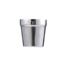 6 Oz. Double Stainless Steel Cup with Logo  6 Oz. Double Stainless Steel Cup with Logo