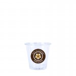 3 Oz. Clear PET Plastic Cold Cup with Logo