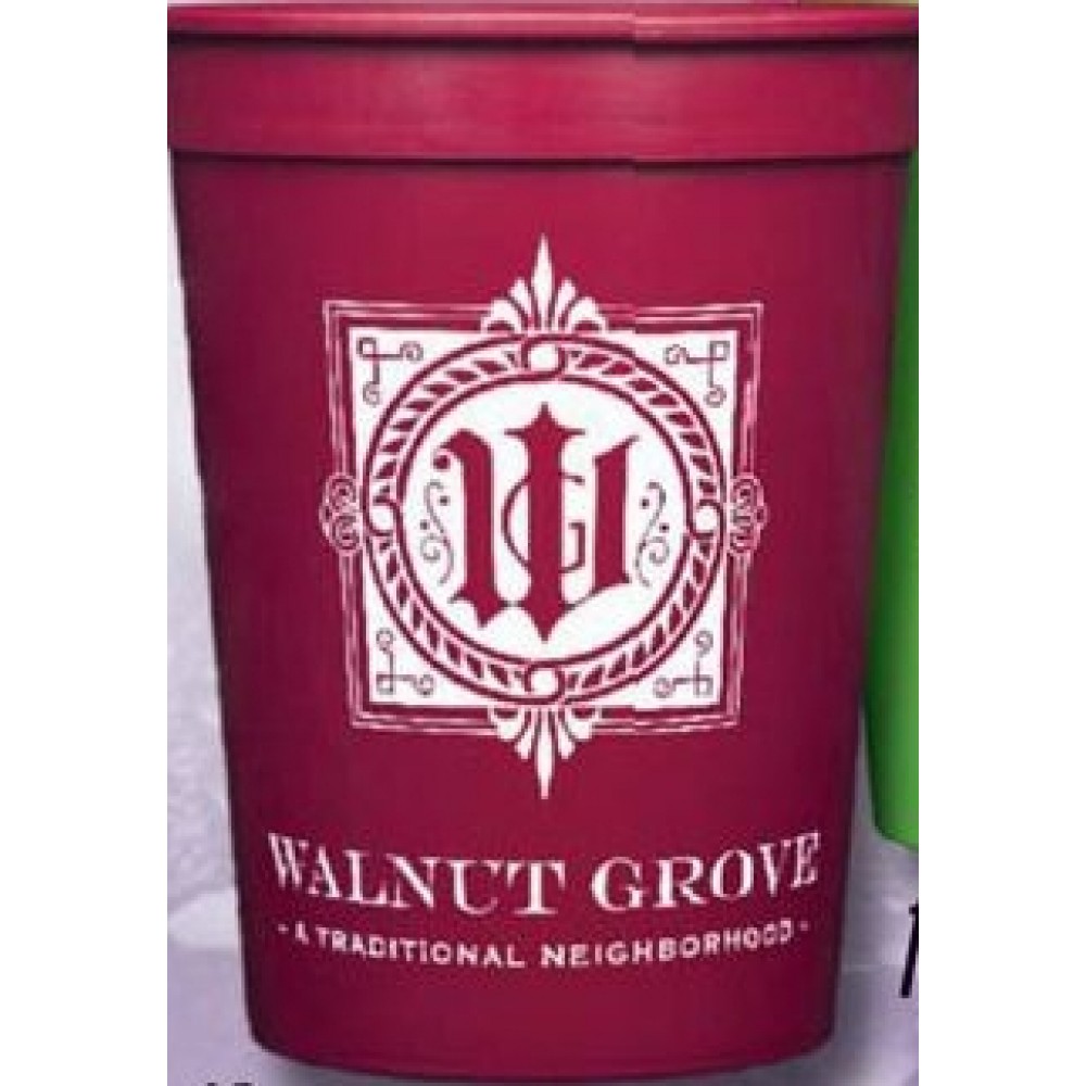 Colored Stadium Cup (12 Oz.) Logo Printed Colored Stadium Cup (12 Oz.) Logo Printed