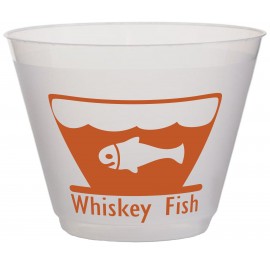 Personalized 9 Oz. Old Fashion Unbreakable Translucent Frosted Cup