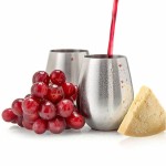 18 Oz. Stainless Steel Wine Tumbler Cup with Logo
