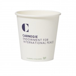 Personalized 10 Oz. Compostable Paper Cup