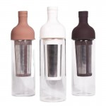 1000ML High Borosilicate Fiter-In Coffee Bottle with Logo