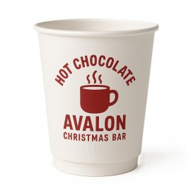 Promotional 12 oz. Double Wall Paper Cup