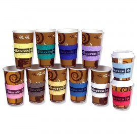 Seed Paper Cup Cooler Logo Printed