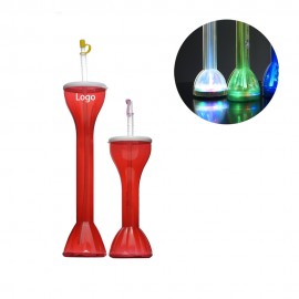 Yard Cup with Straw with LED Lights with Logo  Yard Cup with Straw with LED Lights with Logo