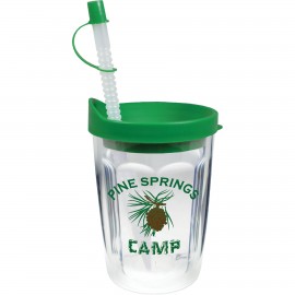 Logo Branded 14 Oz. Double Wall Thermal Travel Tumbler - Screen Printed