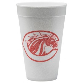 16 oz. Styrofoam Cup with Logo