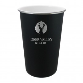 Logo Branded 16 Oz. Matte Black Boss CeramiSteel Tumbler Cup  Logo Branded 16 Oz. Matte Black Boss CeramiSteel Tumbler Cup