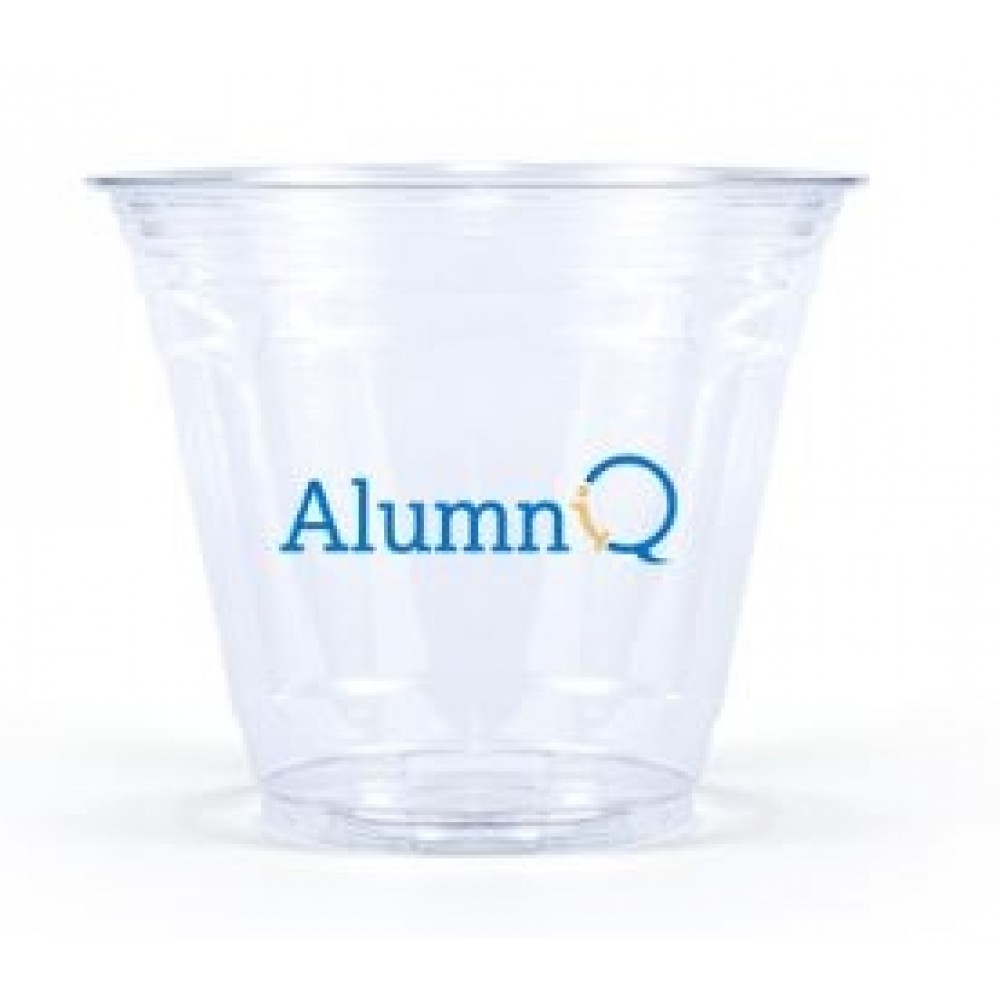 Custom Imprinted 9 Oz. Clear PET Plastic Cold Cup Custom Imprinted 9 Oz. Clear PET Plastic Cold Cup