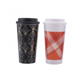 Customized Reusable Coffee Tumbler  Customized Reusable Coffee Tumbler