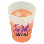 12 Oz. Cool Color Change Cup with Logo