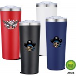 28 Oz. Stainless Steel Tumbler with Logo