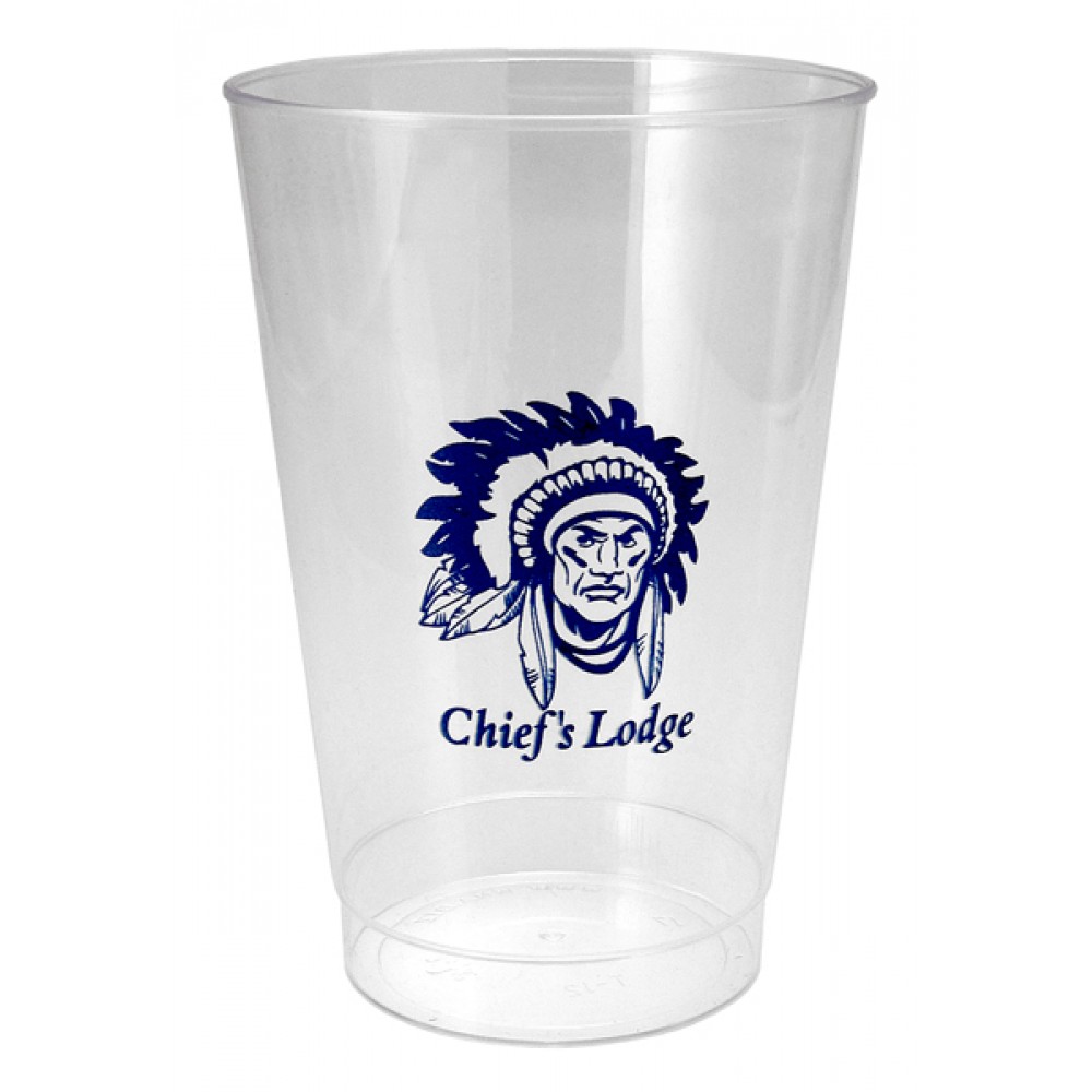 Personalized Temporary Unavailable - 12 oz. Clear Polystyrene Plastic Cups