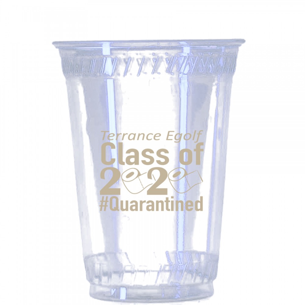 24 oz. Clear Eco-Friendly Cup with Logo