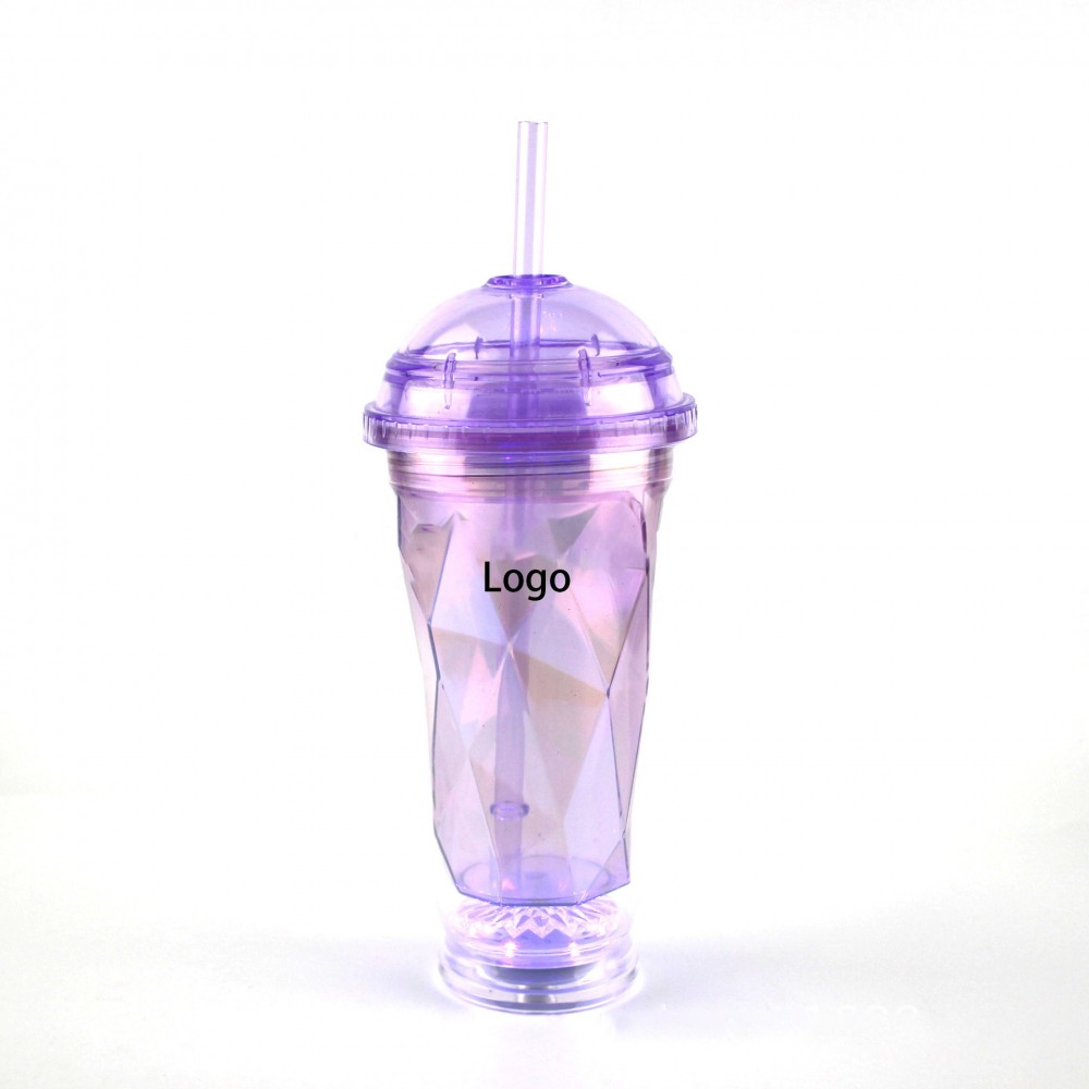 Promotional Double Wall Tumbler with LED Light