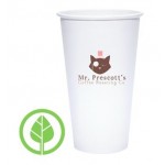 Custom Imprinted 20 Oz. Eco-Friendly PLA Paper Hot Cup