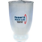 Customized 18 Oz. Plastic 5-Light Coconut Drinking Glass