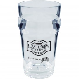 5 Oz. Styrene English Pint Glass with Logo