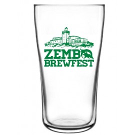 Logo Branded 16 Ounce Midland Cooler Glass