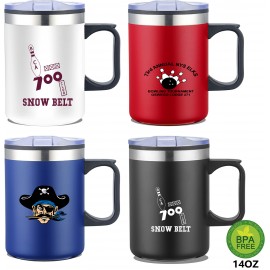 Custom 14 oz Camp Mug