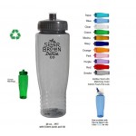 Custom Branded 28 oz. Eco Polyclear Sports bottle