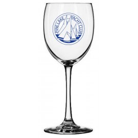 Personalized 12 Ounce Premium Vina Line White Wine Glass  Personalized 12 Ounce Premium Vina Line White Wine Glass