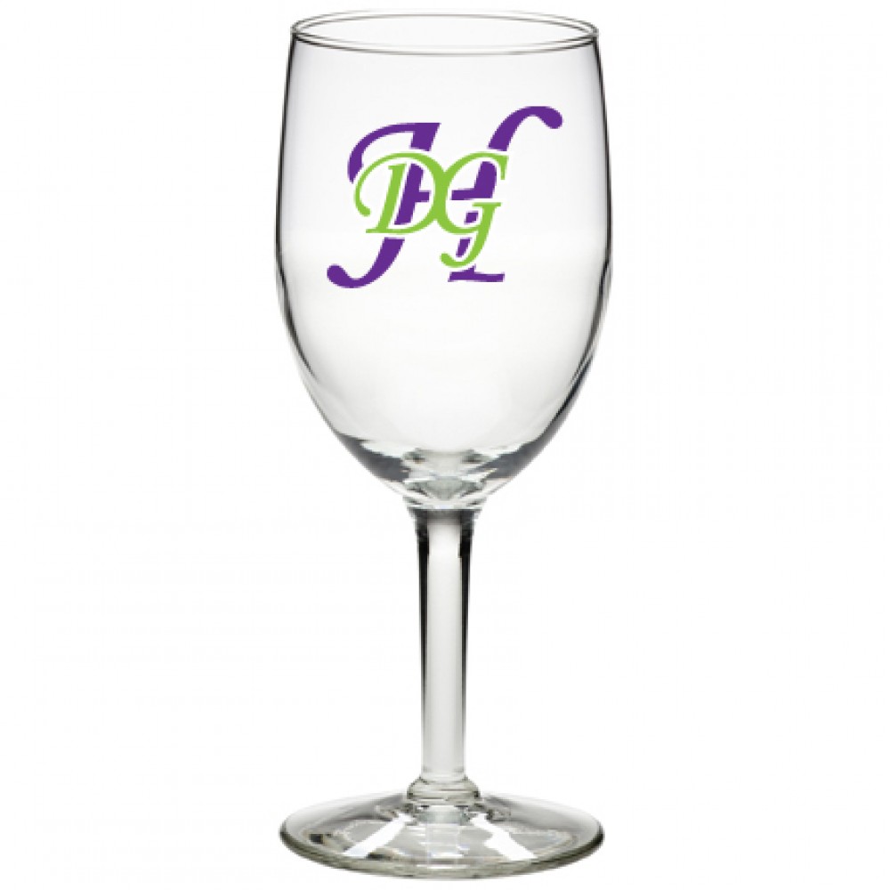 10 oz. Citation Goblet Wine Glass Logo Printed