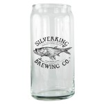 20 oz. Tall Boy Beer Can Glass with Logo