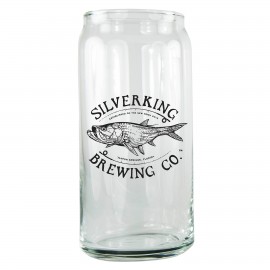 20 oz. Tall Boy Beer Can Glass with Logo  20 oz. Tall Boy Beer Can Glass with Logo