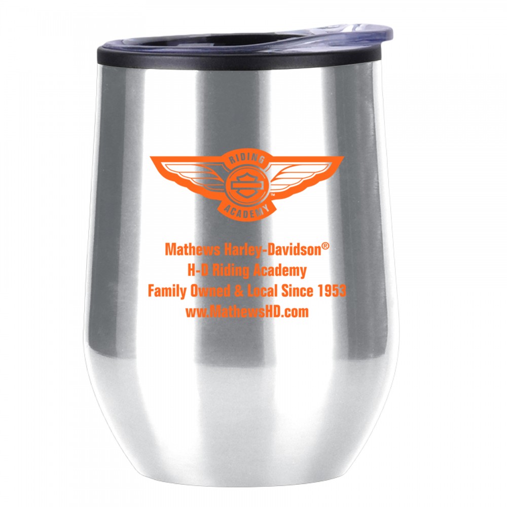 12 Oz. Sorbo Stainless Steel Sipper w/Polypropylene Liner Logo Printed 12 Oz. Sorbo Stainless Steel Sipper w/Polypropylene Liner Logo Printed