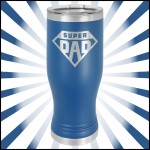 Logo Printed 20 oz Royal Blue Stainless Steel Polar Camel Pilsner Vacuum Insulated Tumbler