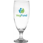 Logo Printed 16 Oz. Footed Pilsner Glass