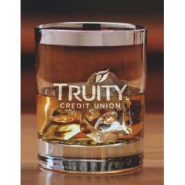 Personalized Ritz Straight-Sided On the Rocks Glass (Set Of 2)  Personalized Ritz Straight-Sided On the Rocks Glass (Set Of 2)