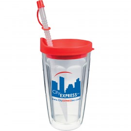 Customized 16 Oz. Double Wall Insulated Travel Tumbler - Screen Printing  Customized 16 Oz. Double Wall Insulated Travel Tumbler - Screen Printing