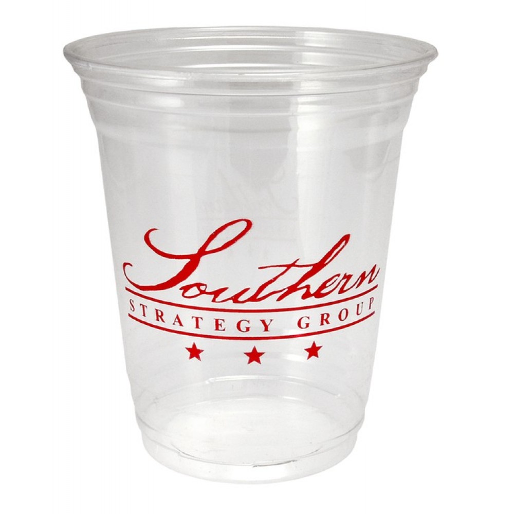 16 oz. Soft Sided Plastic Cup with Logo