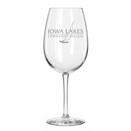 19.75 Ounce Vina Line Wine Glass with Logo