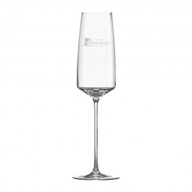 9oz. Vista Champagne Flute with Logo