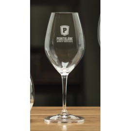 15 1/2 Oz. White Wine Friendly Glass (Set of 2) with Logo  15 1/2 Oz. White Wine Friendly Glass (Set of 2) with Logo