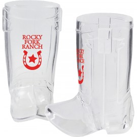 Customized 1.5 Oz. Cowboy Boot Shooter Glass  Customized 1.5 Oz. Cowboy Boot Shooter Glass