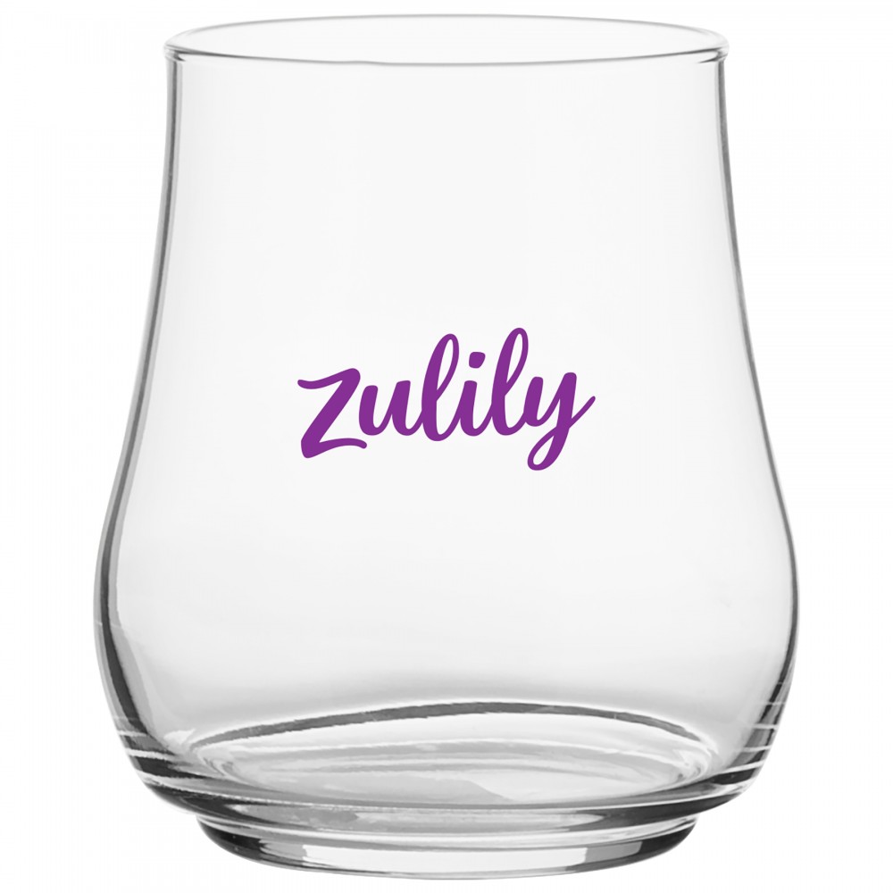 17oz Stacking Stemless Wine Glass (Clear) Logo Printed 17oz Stacking Stemless Wine Glass (Clear) Logo Printed