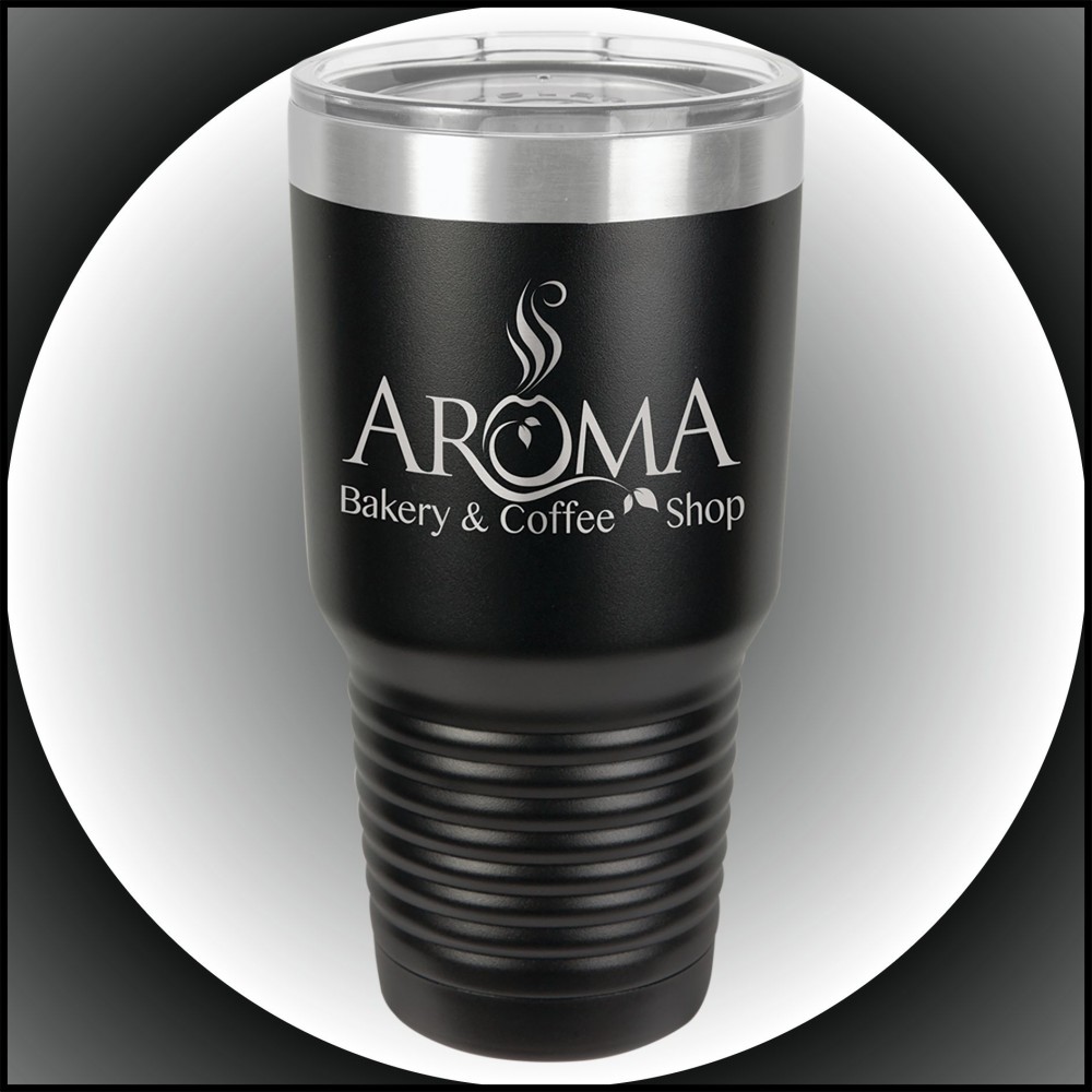 Logo Printed 30 oz Black Stainless Steel Polar Camel Vacuum Insulated Tumbler Logo Printed 30 oz Black Stainless Steel Polar Camel Vacuum Insulated Tumbler