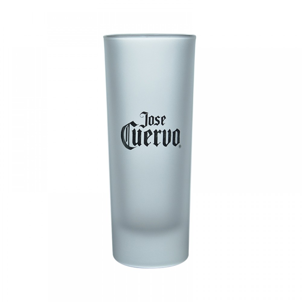 Custom Frosted Tall Shooter Glasses 2 Oz. with Logo
