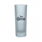 Custom Frosted Tall Shooter Glasses 2 Oz. with Logo